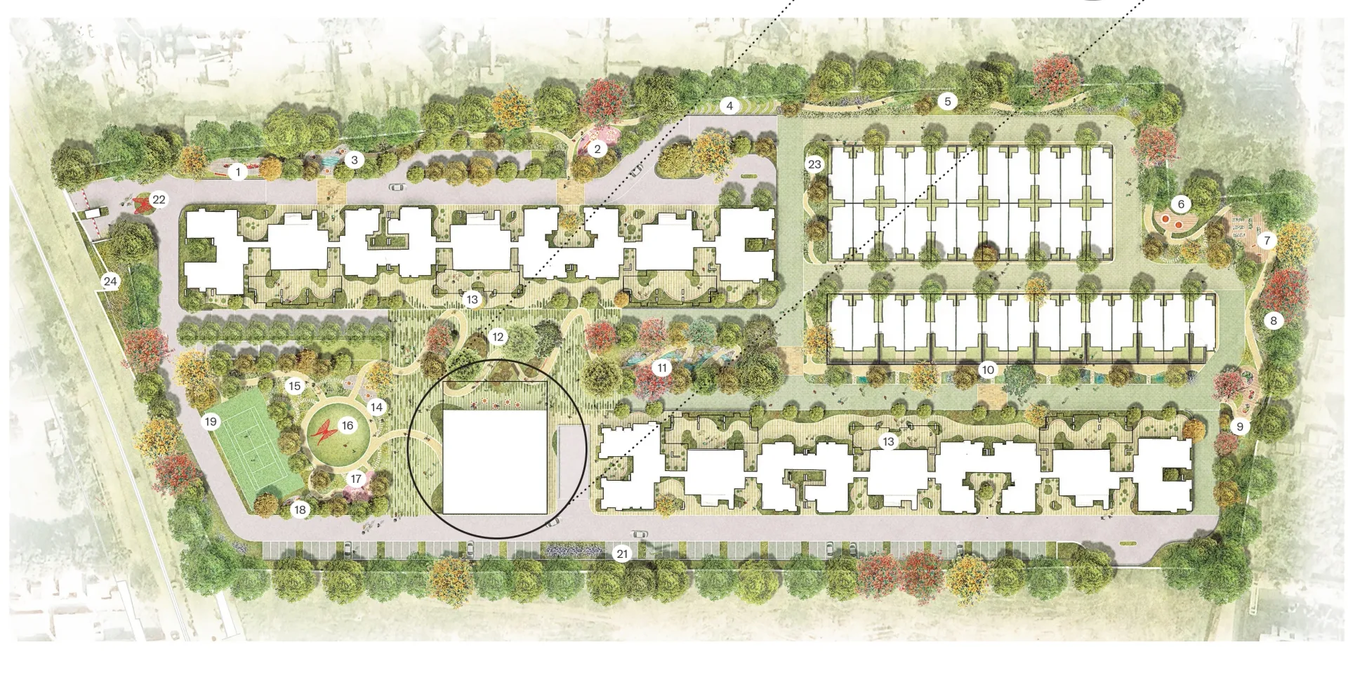 Bhartiya Garden Enclave Master Plan