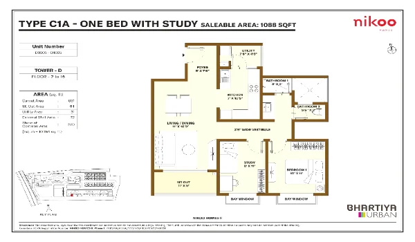 Featured Image of 1 5 Bhk Floor Plan